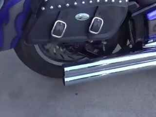 Schick im lange leder stiefel pumps und revs motorcycle
