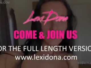 Lexidona - I love to masturbate on my bed and video it