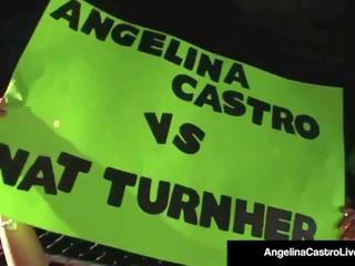 Cuban BBW Angelina Castro Slams BBC in Cage Match: dirty video e6