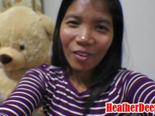 10 veckor gravida thailändska tonårs ljung djupt ger avsugning