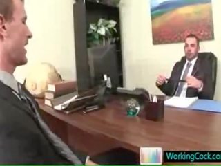 Công việc phỏng vấn resulting trong magnificent ẫm ướt đồng tính x xếp hạng quay phim qua workingcock