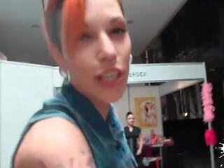 LECHE 69 Real Public adult clip with a dirty escort