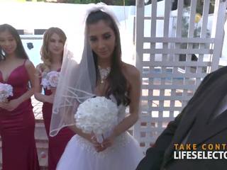 Pārsteidzošās kāzas jāšanās ar gianna dior & bridesmaids pov