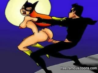 Offiziersbursche mit catwoman und batgirl orgien