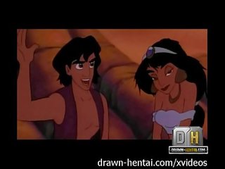 Aladdin xxx video- show - strand kön video- med jasmine