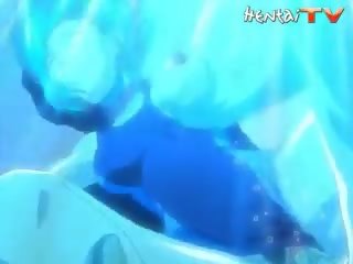 Hentai x rated clip Underwater