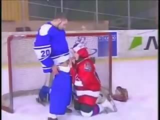 جليد hockey لعب و سخيف فيد