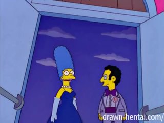 Simpsons xxx film - marge in artie afterparty