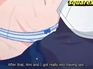 Tenåring ami blir stor fitte creampie fantastisk anime